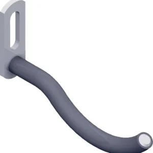 ELEMENT SYSTEM Werkzeughalter L.98,5 mm Stahl verzinkt gebogen - 11406-00000