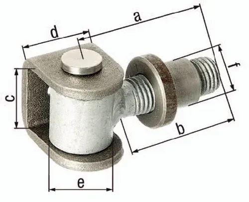 GAH Alberts Torband 72x50x44x35mm STA roh - 418328