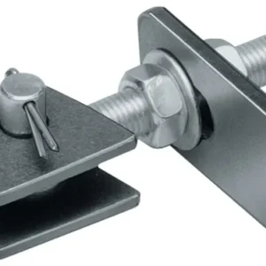 GAH Alberts Verstellbares Torband 135x19x44x120x25x45x12x6mm STA roh Btl - 411121