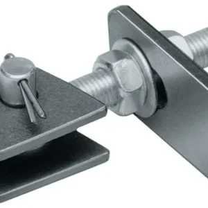 GAH Alberts Verstellbares Torband 190x33x80x150x34x65x22x10mm STA roh Btl - 411152