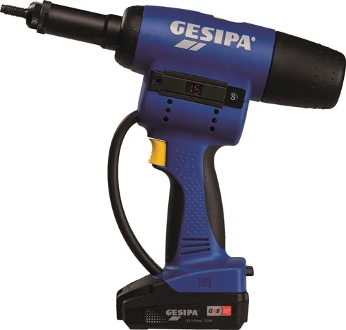 GESIPA Akkublindnietmutternsetzgerät FireBird Pro Gold Edition 10-tlg.20000N L-Boxx - 1679674