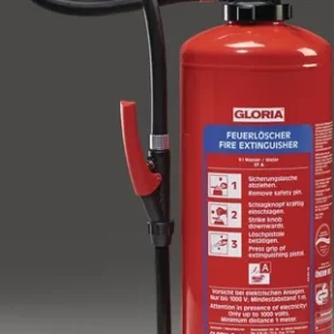 GLORIA Wasserfeuerlöscher WKL 6 PRO 6l Aufladegerät Brandkl.21 m.Wandh - 8038410000