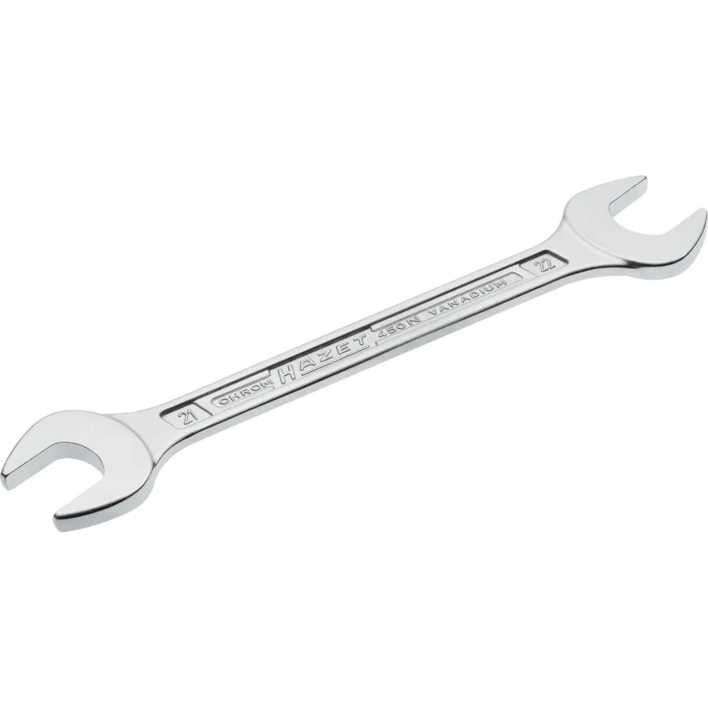 Hazet Doppelmaulschlüssel 450N 21x22mm L.238mm verchr - 450N-21X22