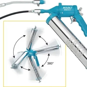 Hazet Druckluftfettpresse 9042N-1 230l/min 400 ml 6,3bar - 9042N-1