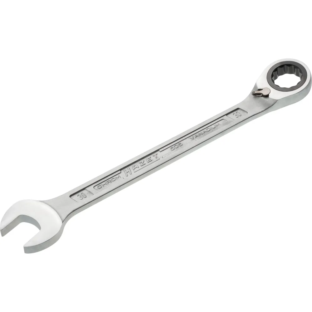 Hazet Maulringratschenschlüssel 606 SW 30mm L.402,5mm umschaltbar,Rings.15Grad - 606-30