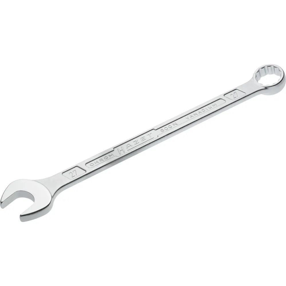 Hazet Ringmaulschlüssel 600N SW 27mm L.380mm Form Spezialstahl - 600N-27