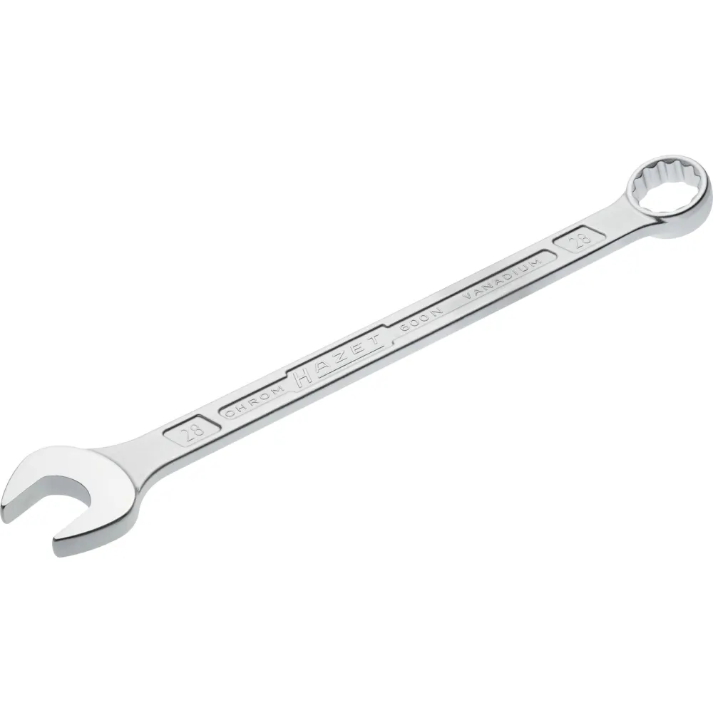 Hazet Ringmaulschlüssel 600N SW 28mm L.380mm Form Spezialstahl - 600N-28
