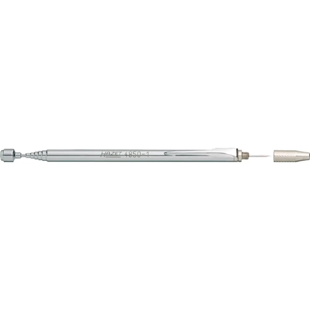 Hazet Teleskopmagnetheber 4850-1 Gesamt-L.670mm Magnetkopf-D.6mm m.Düsennadel - 4850-1