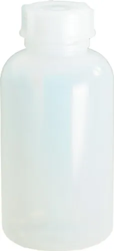 HÜNERSDORFF Weithalsflasche H 247 mm Ø 120 mm PE (LDPE) natur Einfüllöffnung-Ø 50 mm Inh. 2.000 ml - 421000