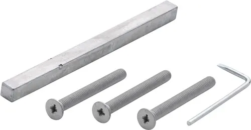HOPPE Bef-set.D/D Schnellstift 2210/3310 Drückerschutzgarnituren 8x130mm 47-52mm - 3689077