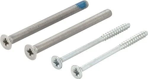 HOPPE Bef-set.Sertos G/G 60-65mm M5x75+4,0x70 4-KT.o - 11509491
