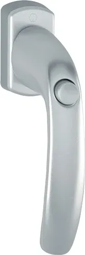 HOPPE Fenstergriff NY 0810SV/U10 Alu.F9016/verkehrsweiß 35mm selbstsperrend - 3285718
