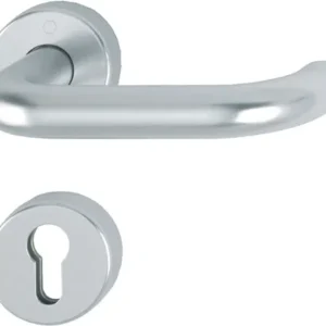 HOPPE FS-Garnitur Paris FS-138/42H/42HS Alu.F1 D/D TS 45-65mm PZ rd.DIN L/R - 10726471