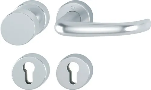 HOPPE FS-Garnitur San Fran.FS-E58/42H/42HS/1301 VA F69 D/K TS 40-65mm PZ rd. - 10722429