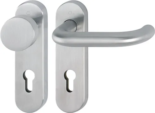 HOPPE Kurzschildgarnitur Paris E58/353KH/138 VA F69 PZ rd Wechselgrt - 10721590