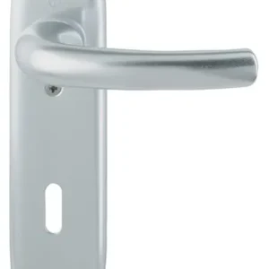 HOPPE Kurzschildgarnitur Tôkyô 1710/273KP Alu.F1 OB rd Drückergrt - 2805347