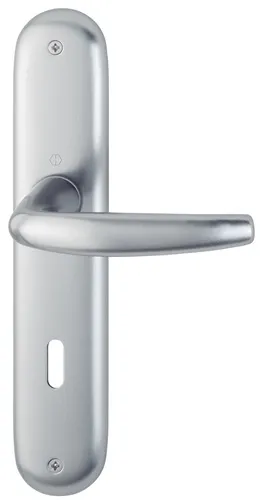 HOPPE Langschildgarnitur Atlanta 1530/273P Alu.F1 OB 72mm DIN L/R - 2791571
