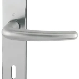 HOPPE Langschildgarnitur Den.E1310Z/302 VA F69 OB 72mm DIN L/R - 2820918