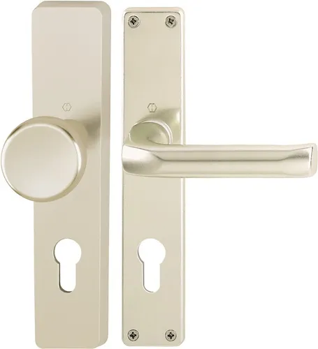 HOPPE Langschildgarnitur London 54/227/202SP/113 Alu. F2 PZ 72mm DIN L/R - 6271365