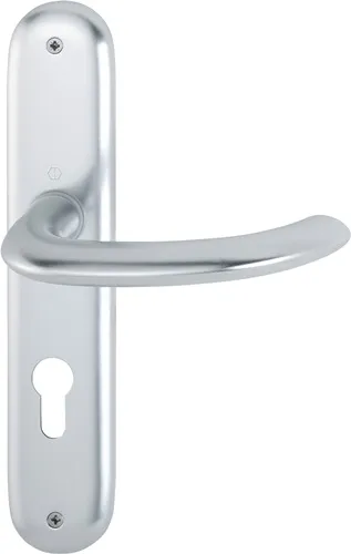 HOPPE Langschildgarnitur Mar.1138/273P Alu.F1 PZ 72mm DIN L/R - 2784857