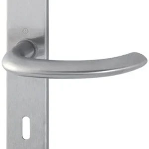HOPPE Langschildgarnitur Mar.E1138Z/302 VA F69 OB 72mm DIN L/R - 3042513