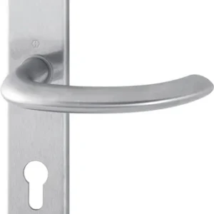 HOPPE Langschildgarnitur Mar.E1138Z/302 VA F69 PZ 72mm DIN L/R - 3042556