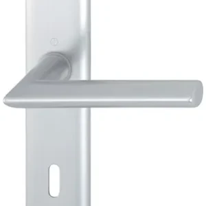 HOPPE Langschildgarnitur Stock.1140/273P Alu.F1 OB 72mm DIN L/R - 2785825