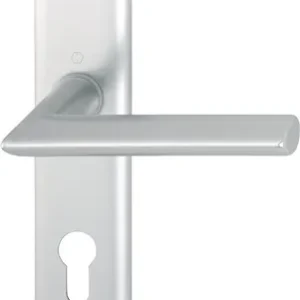 HOPPE Langschildgarnitur Stock.1140/273P Alu.F1 PZ 72mm DIN L/R - 2785850