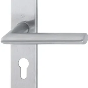 HOPPE Langschildgarnitur Stock.E1140Z/302 VA F69 PZ 72mm DIN L/R - 3042741