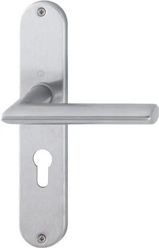 HOPPE Langschildgarnitur Stock.E1140Z/302 VA F69 PZ 72mm DIN L/R - 3042741