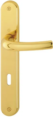HOPPE Langschildgarnitur Tôkyô M1710RH/265 MS F71 OB 72mm DIN L/R - 2804281