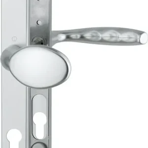 HOPPE Profiltürgarnitur NY 76G/3346/1810 Alu.F1 PZ f.TS 57-62mm - 3257426