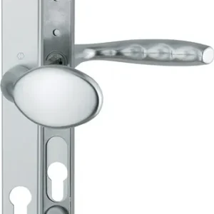 HOPPE Profiltürgarnitur NY 76G/3346/1810 Alu.F1 PZ f.TS 67-72mm - 3257469