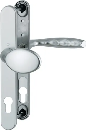 HOPPE Profiltürgarnitur NY 76G/3346/1810 Alu.F1 PZ f.TS 67-72mm - 3257469