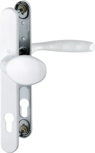 HOPPE Profiltürgarnitur NY 76G/3346/1810 Alu.F9016 PZ f.TS 57-62mm - 3257451