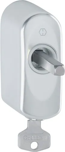 HOPPE Ros.AUS950S 100NM Alu.F1/naturf.37mm SecuSelect/Secu100/Secustik abschl - 11507883