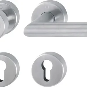 HOPPE Rosettengrt.Ams.E58/42H/42HKVS/1400 VA F69 rd.RWSK/OL DIN L/R fl.D/K - 10720520