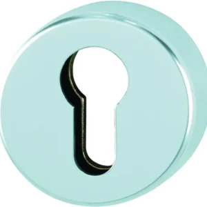 HOPPE Schlüsselrosette 42HS Alu.F1 Schildst.10mm PZ rd - 10808281
