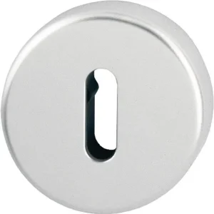 HOPPE Schlüsselrosetten-Paar 42KVS Alu.F1 Schildst.9mm OB rd - 817214