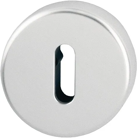 HOPPE Schlüsselrosetten-Paar 42KVS Alu.F1 Schildst.9mm OB rd - 817214