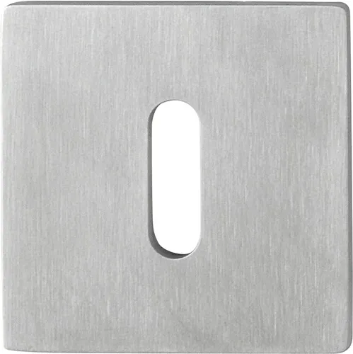 HOPPE Schlüsselrosetten-Paar E848NS VA F69 Schildst.2mm OB quad - 3758052