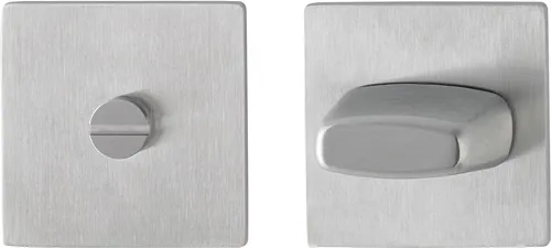 HOPPE Schlüsselrosetten-Paar E848NS VA F69 Schildst.2mm SK/OL quad - 3759143