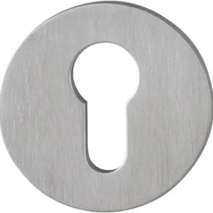 HOPPE Schlüsselrosetten-Paar E849NS VA F69 Schildst.2mm PZ rd - 3758001