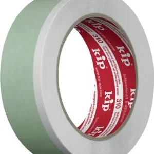 KIP doppelseitiges Klebeband Duoband 310 L. 25 m B. 35 mm grün/weiß Rl - 310-35