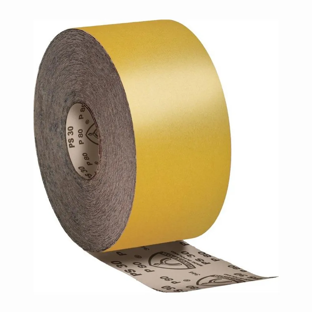 KLINGSPOR Schleifpapierrolle PS 30 D 50 m x 115 mm Körnung 80 - 174089
