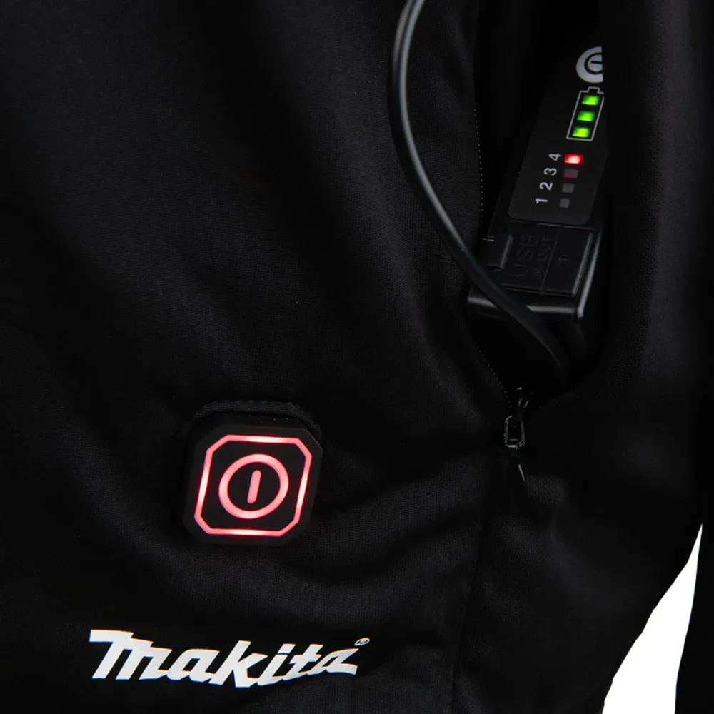 Makita DCX200CM Akku-Thermoshirt Gr. M 12 V max. / 14,4 V / 18 V Solo