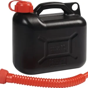 NOW Transportkraftstoffkanister Inh.5l schwarz HD-PE L265xB135xH270mm - 4000819002