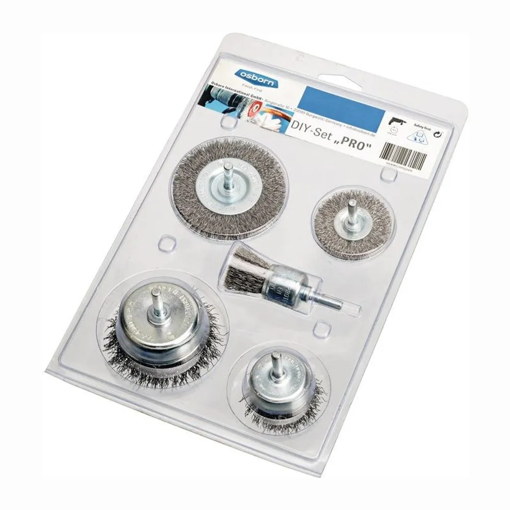 osborn Bürstensortiment Aufnahme 6 mm Drahtstärke 0,3 mm - 1418600005