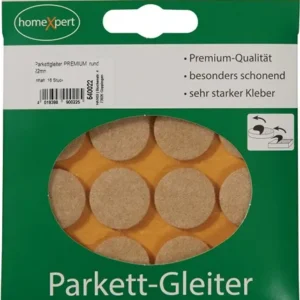 Parkettgleiter Premium 22mm Filz natur rd.selbstkl. - 540022