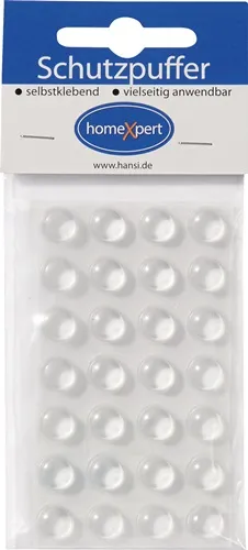 Schutzpuffer Clear 11,1mm Ku.transp.Linse selbstkl. - 561111
